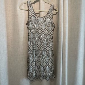 Pisarro Nights Beaded Dress